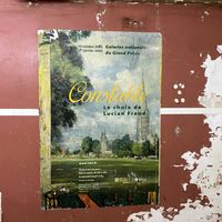 Affiche d'une exposition sur le peintre John Constable réalisée il y a 20 ans au Grand Palais.