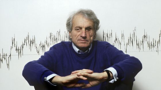 Portrait du compositeur Iannis Xenakis (1922-2001) - Ulf Andersen