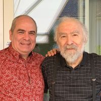 Radu Lupu (droite) Philippe Cassard (gauche)