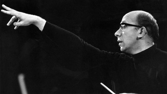 Guennadi Rojdestvenski, chef d’orchestre (Moscou, 4 mai 1931 – 16 juin 2018) ©Getty - Photo by Erich Auerbach/Hulton Archive/Getty Images