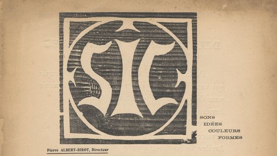 La revue de poésie "SIC" n°13 janvier 1917 avec Pierre Reverdy. - Gallica, BNF, Domaine public