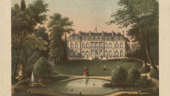 Estampe Palais de l'Elysée, Collection De Vinck (histoire de France, 1770-1871). - Gallica, BNF, Domaine public