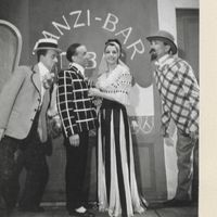 Les Mamelles de Tirésias en 1957 à Bâle avec Denise Duval et Paul Payen