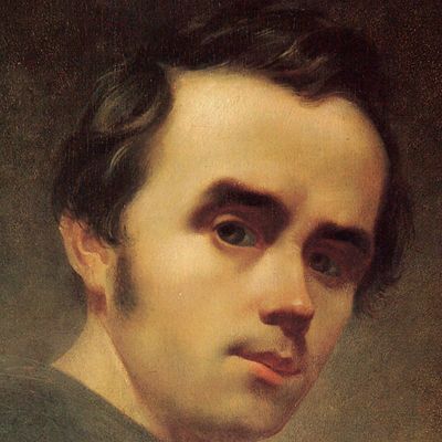 Taras Chevtchenko (1814-1861), autoportrait,1840