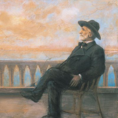 Portrait de Giuseppe Verdi à Venise 1894