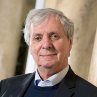 Le compositeur belge Philippe Boesmans, avril 2016