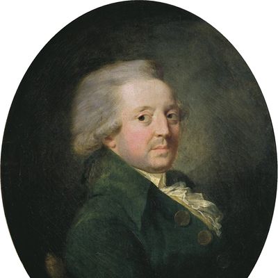 Nicolas de Caritat, marquis de Condorcet (1743-1794) Huile sur toile