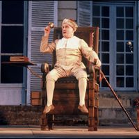 Michel Bouquet - Le Malade imaginaire de Molière - Festival du Théâtre à Anjou en 1987