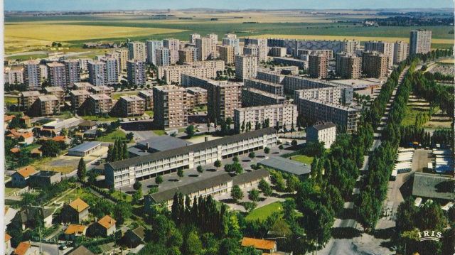 Aulnay-sous-Bois, cité des 3000, carte postale