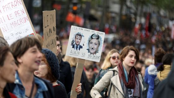 Manifestation à Paris le 1er mai 2017 ©Getty - Sylvain Lefevre / Contributeur