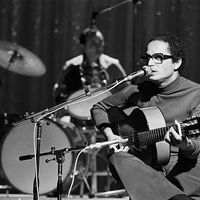 Brazilian guitarist Baden Powell performing on French Television