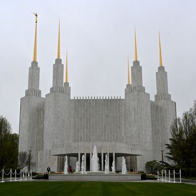 Le temple Mormon de Washington
