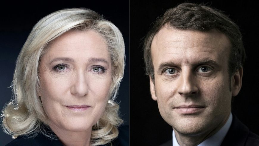 Marine Le Pen et Emmanuel Macron s'affronteront au second tour de l'élection présidentielle.