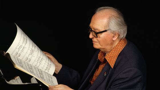 Portrait d'Olivier Messiaen ©Getty - Jacques Sarrat/Sygma