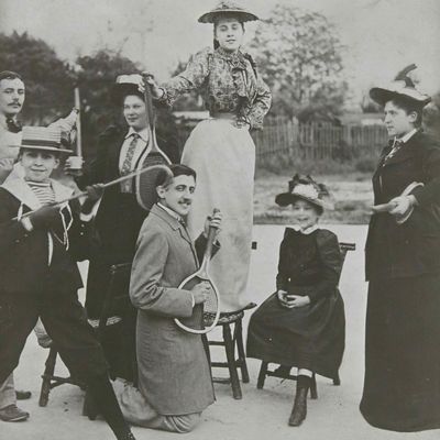 Marcel Proust et ses amis, Boulevard Bineau, 1892