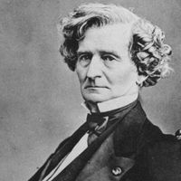 Le compositeur français d'Hector Berlioz (1803-1869)