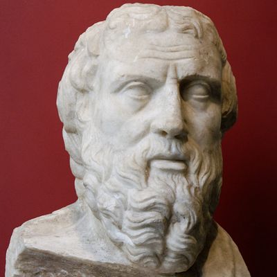 Copie d'un portrait posthume d'Hérodote datant du ive siècle avant J.C. Palais Massimo des Thermes