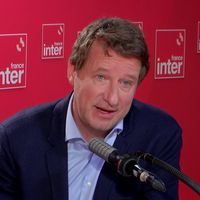 Le député europpéeen Yannick Jadot, le 26 avril 2022 sur France Inter.