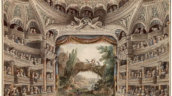 Intérieur de La Comédie-Française, Antoine Meunier (1765-1808) - Antoine Meunier / Wikipédia