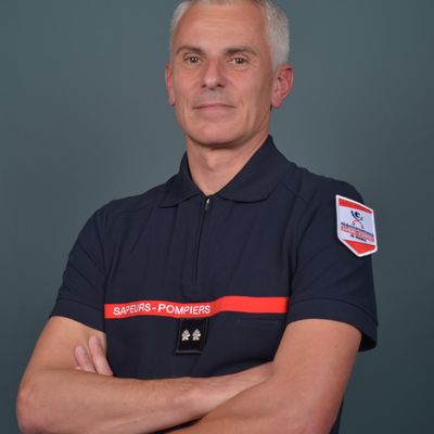 Le pompier Grégroy Allione