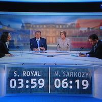 Débat entre Ségolène Royal et Nicolas Sakozy en 2007