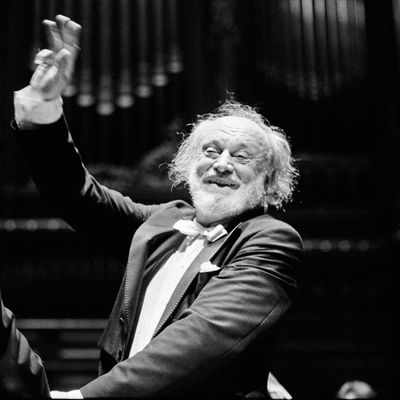 Kurt Masur au Concertgebouw d'Amsterdam en 1995