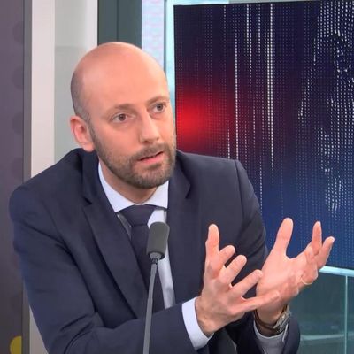 Stanislas Guerini, délégué général de LREM, le 13 avril 2022 sur franceinfo.