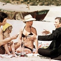 César et Rosalie, avec Romy Schneider, Yves Montand, Sami Frey
