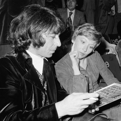 Francis Lai et Marlène Jobert à Paris en 1973