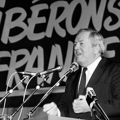 03/03/1986, Jean-Marie Le Pen prononce un discours à Lille durant la campagne des législatives