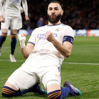 Karim Benzema vs Chelsea ( Antonio Villalba) ©Getty