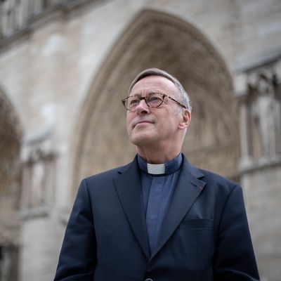Monseigneur Patrick Chauvet, recteur-archiprêtre de la cathédrale Notre-Dame de Paris, en juin 2019.