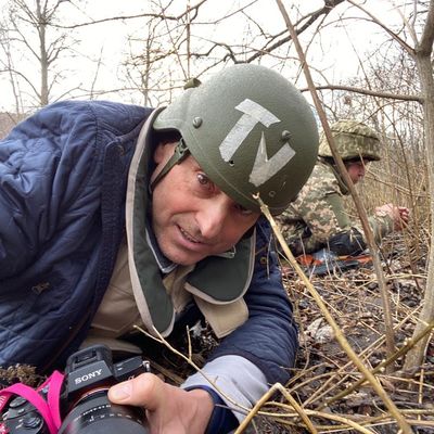 Igor Zhakarenko est fixeur en Ukraine depuis le 24 février 2022