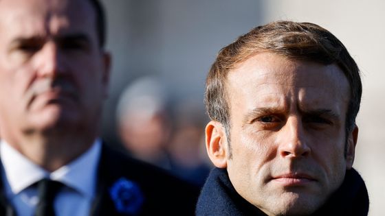 Le Président de la République Emmanuel Macron et le Premier ministre Jean Castex ©AFP - Ludovic MARIN / POOL / AFP