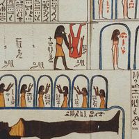En recopiant des visuels et des textes, Jean-François Champollion a réussi à percer le secret des hiéroglyphes, qu'on ne savait plus lire à l'époque.