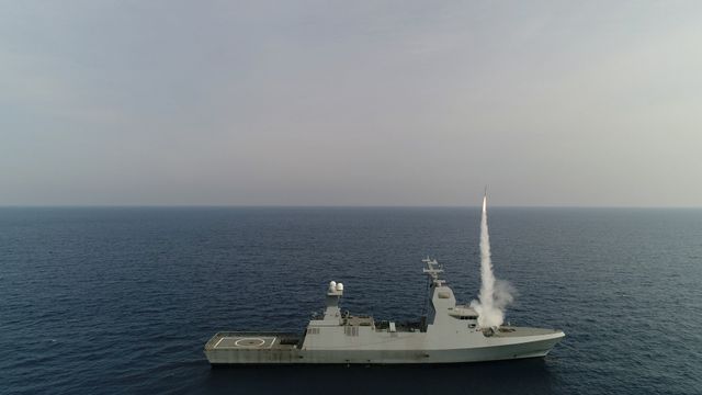 Le système d'interception Iron dôme a été testés avec succès en mer en février 2022. Il équipera les futures corvettes Sa'ar 6