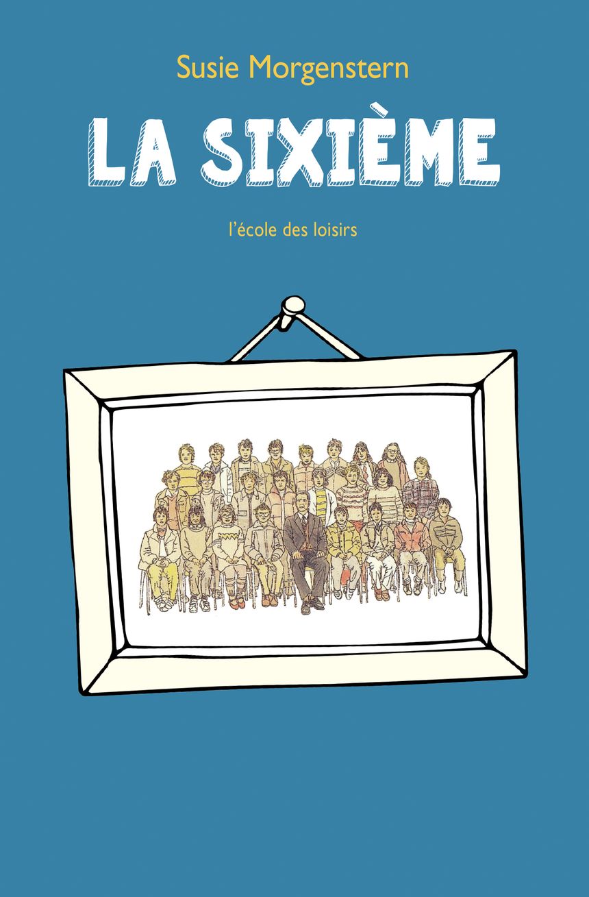Couverture de "La sixième", best-seller de Susie Morgenstern écrit en 1985