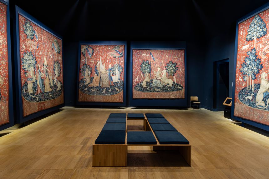 Salle 20 - La Dame à la licorne. Musée de Cluny - musée national du Moyen Âge