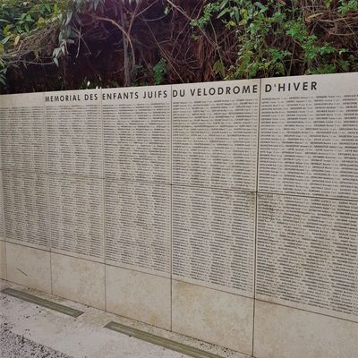Mémorial des enfants juifs du vélodrome d’Hiver.