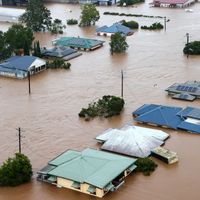 Fin février, la région de Lismore sur la côte Est de l'Australie a subi de terribles inondations avec des trombes d'eau pendant trois jours