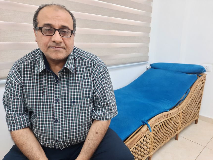 Le Docteur Sami Owaida est le seul médecin pédopsychiatre à Gaza où vivent plus d'un million et demi de mineurs