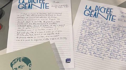 Les dictées de Charles Dantzig et Paul Salmona, invités de France-Culture