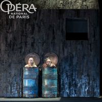 Scène de plateau de Fin de Partie de György Kurtag à l'Opéra de Paris