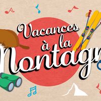 Visuel du Podcast des aventures d'Octave et Melo "Vacances à la montagne"