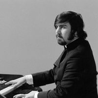 Vangelis en 1968 aux claviers du groupe Aphrodite's Child
