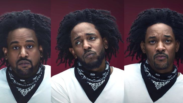 Kendrick Lamar dans son clip 'The Heart Part 5" - Capture YouTube