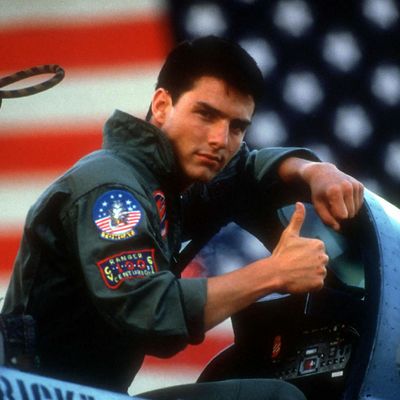 Tom Cruise dans "Top Gun" de Tony Scott (1986)