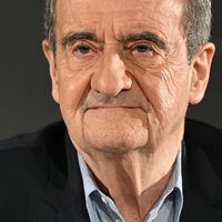 Pierre Lescure le 14 avril 2022 à la conférence de presse du Festival de Cannes