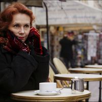 La compositrice finlandaise Kaija Saariaho à Paris en 2004