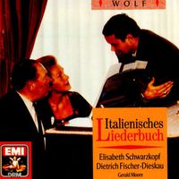 "Le livre des lieder italiens" du compositeur Hugo Wolf, par Elisabeth Schwarzkopf, Dietrich Fischer-Dieskau et Gerald Moore